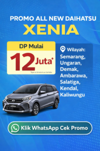 Promo All New Daihatsu Xenia 12 Juta Semarang