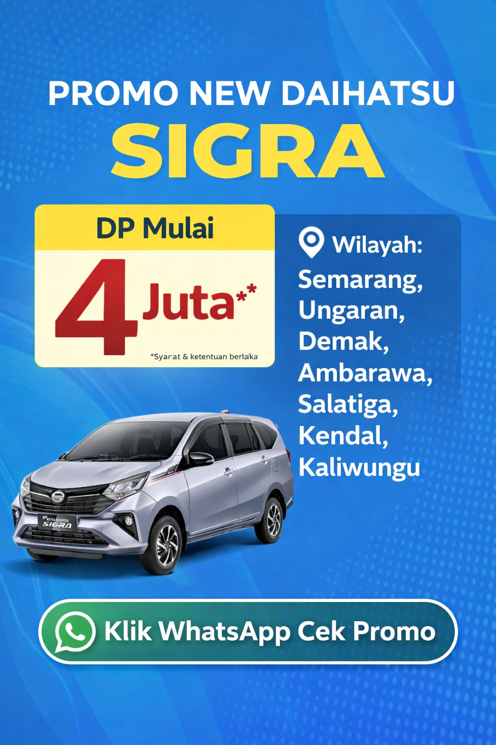promo new daihatsu sigra dp 4 juta semarang