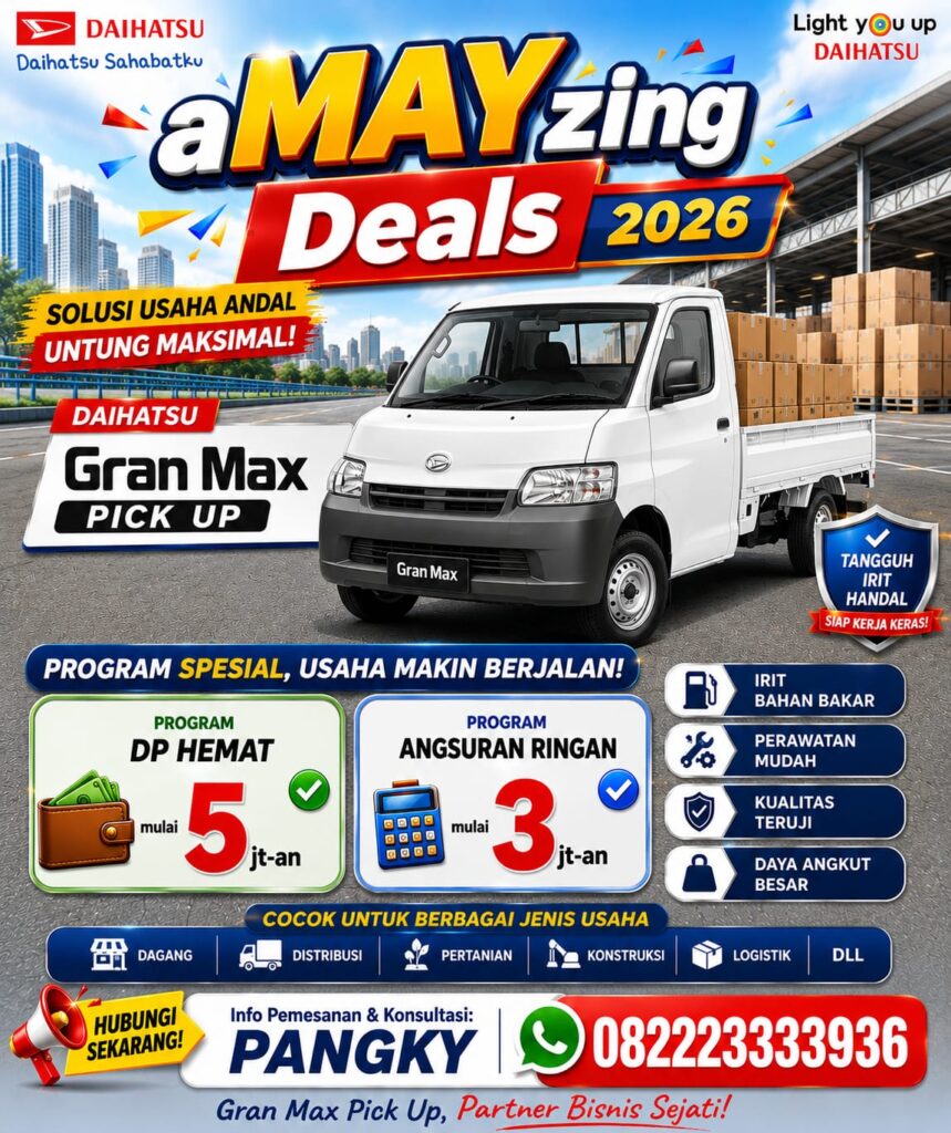 Promo DP Granmax DP 5 Juta